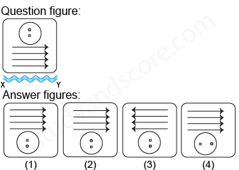 Non verbal reasoning, water images practice questions with detailed solutions, water images question and answers with explanations, Non-verbal series, water images tips and tricks, practice tests for competitive exams, Free water images practice questions